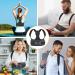 Aollop Posture Corrector Men and Women - Back Support Brace for Lower Back Pain Relief - Adjustable Lumbar Support Belt for Improved Posture - Breathable Elastic Bands - Black, Waist 27'-51 - Buy Online on GoSupps.com