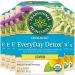 Traditional Medicinals - Organic Everyday Detox Lemon  Herbal Tea - EveryDay Detox Lemon - Pack of 6 - 96 Tea Bags