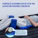 Tuuthwt U-Shaped Cushion - Patient Turn Device for Bedbound Care | Anti-Decubitus Flannel & PU Leather Support for Paralyzed Seniors - Buy Online on GoSupps.com