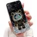 Tivenfezk Nadoli for Xiaomi Redmi Note 12 Pro 4G Treisand B r Astronaut Hidden Stand Shell caricature glitter astronaut stand soft silicone bling cell phone case through view protective cover xiaomi redmi note 12 Pro 4g black