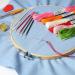 Caydo 6-Piece Embroidery Fabric Set with Water-Soluble Pens - 11.8x11.8 Inch for Projects & Decoration - Buy Online on GoSupps.com