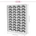 Potadak 40 Pairs 3D Fiber Lashes Natural False Eyelashes Dramatic Volume Lashes Makeup Extension Eyelashes - Buy Online on GoSupps.com