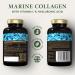 Marine Collagen Capsules with Hyaluronic Acid & Vitamin C - 2400mg High Strength - Skin, Joints & Hair - 120 Capsules - Satin Naturel - Buy Online on GoSupps.com