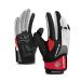 Inbike bicycle gloves men with padded 5 mm gel wear-resistant breathable MTB gloves for cycling outdoor activities Red-Lang Large (Palm circumference 21.2 cm)