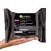 Garnier SkinActive Charcoal Cleansing Towelettes, 25-Count Pack - Oil-Free Formula - Buy Online on GoSupps.com