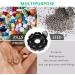 Gaonmic Cute Flower Pill Organizer - 7 Day Portable Case for Vitamins and Supplements (Black) - Buy Online on GoSupps.com