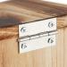 Relaxdays Squirrel Feeder House Feeding Station Box Standing Wooden HWD: 17.5 x 12 x 25 cm Flamed - Buy Online on GoSupps.com