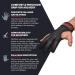 Premium Moose Archery Glove | Non-Slip Padded Tips for Grip | Three Finger Design | Ideal for Recurve & Compound Bow | Men, Women & Youth | Black Leather Small - Buy Online on GoSupps.com