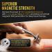 MagnetRX® Magnetic Therapy Massage Fork - Multi-Functional Magnetotherapy Pen for Emotion Code & Meridian Massage - Portable Body Healing Tool - Buy Online on GoSupps.com