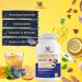 10-in-1 Immune Support Supplement with Vitamin C, E, B6, Zinc, Elderberry, Garlic, Echinacea & Turmeric - Immunity Defense Booster for Adults - 60 Veggie Capsules - Buy Online on GoSupps.com