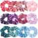 Ivary's hair tie for girls 12 pieces of hair gums for hair soft ponytail holder cute colors elastic hair bands for teenagers and women cute color.