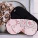 Buy Maxfeel 100% Pure Silk Eye Mask - Floral Sleep Eye Cover for Ultimate Comfort | International Shipping Available - Buy Online on GoSupps.com