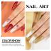 COSCELIA Dip Powder Set - 6 Premium Colors (Yellow Red Silver Gold) - 10g Each - Perfect for Professional Nail Art | Fast International Shipping - Buy Online on GoSupps.com