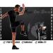 Physix Gear Sport Knee Support Brace - Non-Slip Compression Sleeve for Knee Pain - Medium 17-19.5 - Black/Grey - Buy Online on GoSupps.com
