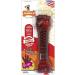Nylabone Dura Chew Beef Jerky Power Chew - XL Chewing Bones for Heavy Chewers (Pack of 2) - Ideal for Dogs up to 23 kg - Multi-Colored - Buy Online on GoSupps.com