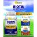 Max Strength 10000mcg Biotin Supplement for Skin, Hair, Nails & Energy - 180 Capsules - Buy Online on GoSupps.com