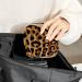 Leopard Print Sanitary Napkin Storage Bag - Portable Period Kit Pouch with Zipper for Women and Teens - Color 8 - Buy Online on GoSupps.com