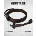 Joyal Tactical Dog Collar - Medium Size with Handle & QR Code | Durable Brown Collar for Medium Dogs - Buy Online on GoSupps.com