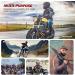 Motorcycle Ear Plugs - 27dB Wind Noise Reduction Premium Hearing Protection 2 Pairs in 2 Sizes Reusable for Motorsports & Riding - Buy Online on GoSupps.com