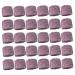 Cooktop Cleaning Pads Steel Wool Soap Pads 30Pcs Red 2x2 Versatile Steel Wool Pads Effective Cleaning Metal Scouring Steel Wool Scrubber for Cleaning Pots Pans Ovens and Dishes