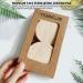 Natural Face Exfoliating Loofah Pad Scrubber - 4 Pack Makeup Remover & Facial Cleansing Brush for Gentle Skin Massage & Blackhead Removal - Beige - Buy Online on GoSupps.com