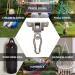 304 Stainless Steel Heavy Duty Swing Hangers Set of 2 - Mounting Hardware Included - Buy Online on GoSupps.com