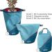 Buy Kurgo Chili Red Dog Food Bag - Outdoor Dry Food & Treat Bag for Dogs - 1 Piece - Buy Online on GoSupps.com