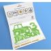 Cakeshop Cake Decoration Pack | Digger Tractor Premium Double Sided Glitter Card Cake Topper Sign & 25g Party Pack of Cake Sugar Sprinkles | Custom Name & Age Cake Decorations (Green) Non-Prime Glitter Card: Green - Buy Online on GoSupps.com
