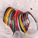 NICEMOVIC 62pcs 32 Colors Nail Art Striping Tape for DIY Nail Decoration - Buy Online on GoSupps.com