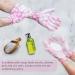 Snuggle Scrub Bath Gloves - 4 Pairs Multi-Color Exfoliating Shower Gloves for Women - Soft Hand Exfoliator for Smooth Skin - Buy Online on GoSupps.com