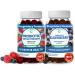 Lunakai Elderberry & Probiotic Gummies Bundle - Immune Support with Zinc and Vitamin C Plus 5 Billion CFUs Per Serving for Digestive Gut Health - Non-GMO All Natural Gummy