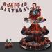 Birthday Party Supplies: 3-Tier Cupcake Stand & Horror Movies Decor Centerpiece - Buy Online on GoSupps.com