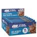 Optimum Nutrition Chocolate Sea Salt Crunch Protein Bars On-the-Go Pre-Workout and Post-Workout Vegetarian Gym Snack for Men and Women No Added Sugar Healthy Snacks 12 x 55 g