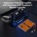 DULEX 3.7V 2000mAh Replacement Battery for PS4 Dualshock 4 Controller | Big & Small Plug | International Shipping Available - Buy Online on GoSupps.com