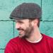 Charmylo Newsboy Cap Grey Tweed Adjustable Baker Boy Hat | Herringbone Cloth Cap | Flat Cap for Men and Women - Buy Online on GoSupps.com
