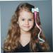 minkissy 3 Pairs Wig Girl Hair Bows Kids Headdress Multi Colors Kids Hair Extensions Hair Extension Barrettes Colored Ponytail Hair Clips Issue Card To Weave Toddler High Temperature Wire - Buy Online on GoSupps.com