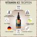 Buy High Dose Vitamin K2 Drops (5400x) - 200 g MK7 K2Vital - 100% Vegan Lab Tested International Shipping - Buy Online on GoSupps.com