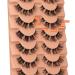 Cluster Natural Lashes D Curl Wispy Individual Strips False Eyelashes - Eefofnn DIY Lash Extensions Multipack - Buy Online on GoSupps.com