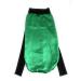 YUPs Long Sleeping Silk Satin Adjustable Hair Bonnet with Ties for Long Hair and Long Braids One Size-L Green