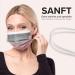 Buy Hard 50x Medical Mouth Protection - CE Certified Type IIR Face Masks - 99.78% BFE Dusty Pink 100 Pack - Made in Germany - Buy Online on GoSupps.com