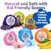 Kids Bath Bombs Set with Surprise Cute Cats Toys Inside - Handmade in USA | Natural & Safe for Girls, Boys, Teens - Perfect Gift Option - Buy Online on GoSupps.com