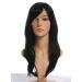 WIG ME UP DW-2198-HH-MF-1B | Human Hair Black Lace Front Long Straight Ladies Wig - International Shipping Available - Buy Online on GoSupps.com