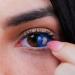 Buy Blue Crazy Colored Contact Lenses - Annual Anime Soft Lenses for Cosplay Carnival & Halloween | 2 Pieces + Containers - Buy Online on GoSupps.com