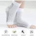 4 Pairs Plantar Fasciitis Socks Neuropathy Socks Ankle Compression Socks for Women Men Medical Ankle Support Brace Wide Calf Compression Socks for Flying Running L(8-11) 4 Pairs White - Buy Online on GoSupps.com