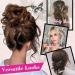REECHO Synthetic Messy Bun Hair Piece - Medium Blonde Updo Elastic Hair Bun for Women - Buy Online on GoSupps.com