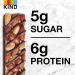 KIND Nut Bars Dark Chocolate Nuts and Sea Salt - Gluten Free, 1.4 oz, 60 Count, 5g Sugar, 6g Protein - Buy Online on GoSupps.com