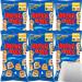 Lorenz Monster Munch Potato Snacks Pack of 6 (6 x 75g Bags) + Usy Block