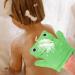 FOMIYES Frog Shape Bathing Mittens | Exfoliating Shower Gloves & Spa Back Scrubber for Men Women & Kids - Buy Online on GoSupps.com