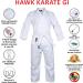 Hawk Sports Lightweight Karate Uniform for Kids & Adults - Martial Arts Gi with Belt - White - Buy Online on GoSupps.com