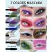 Red Mascara Waterproof Voluminous Colored Mascara Smudge-proof Color Tubing Mascara Volume and Length Longlasting Lengthening Fast Dry 5D Thick Fiber Cat Eye Mascara for Women Makeup Party Stage Use - Buy Online on GoSupps.com